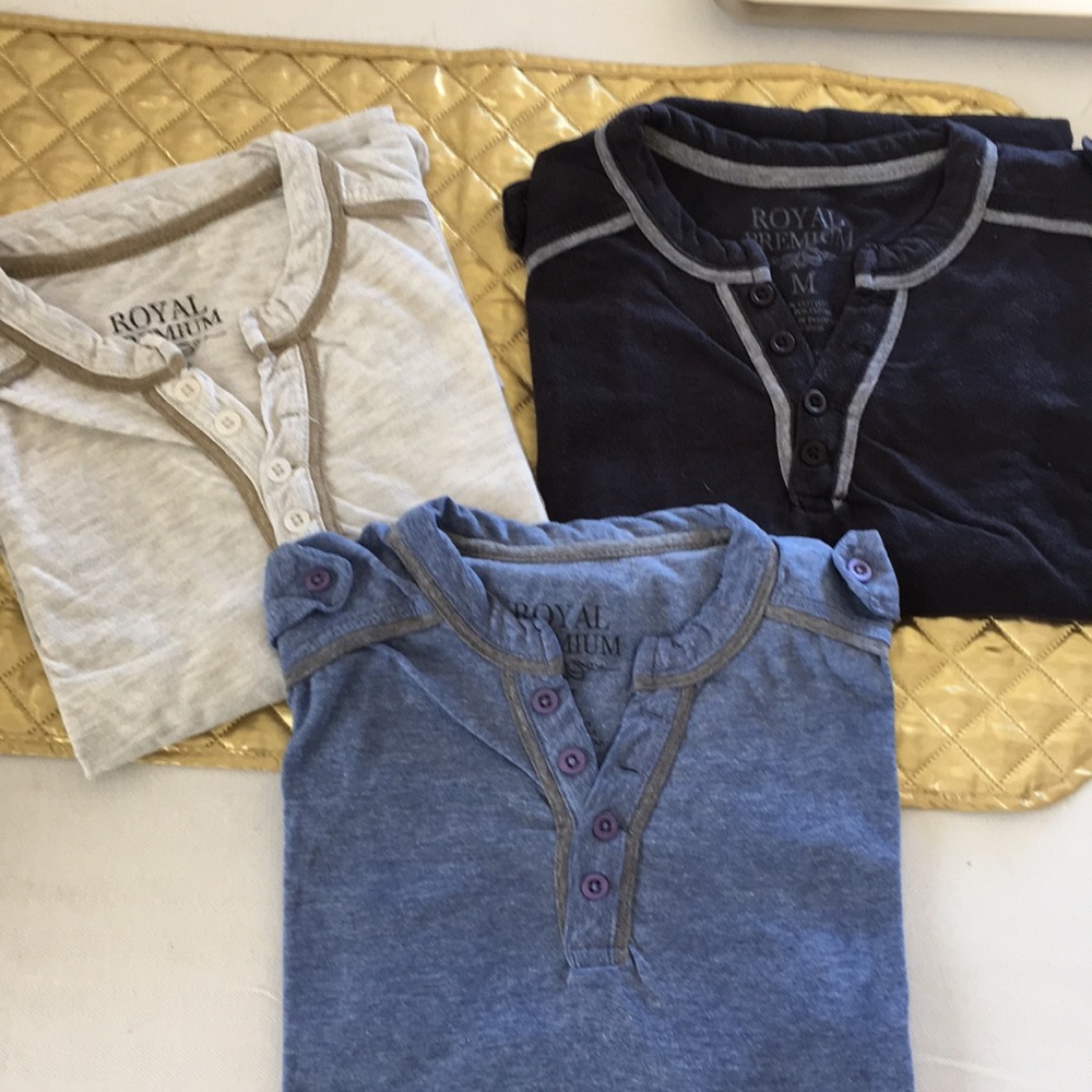 3 Royal premium men’s shirts